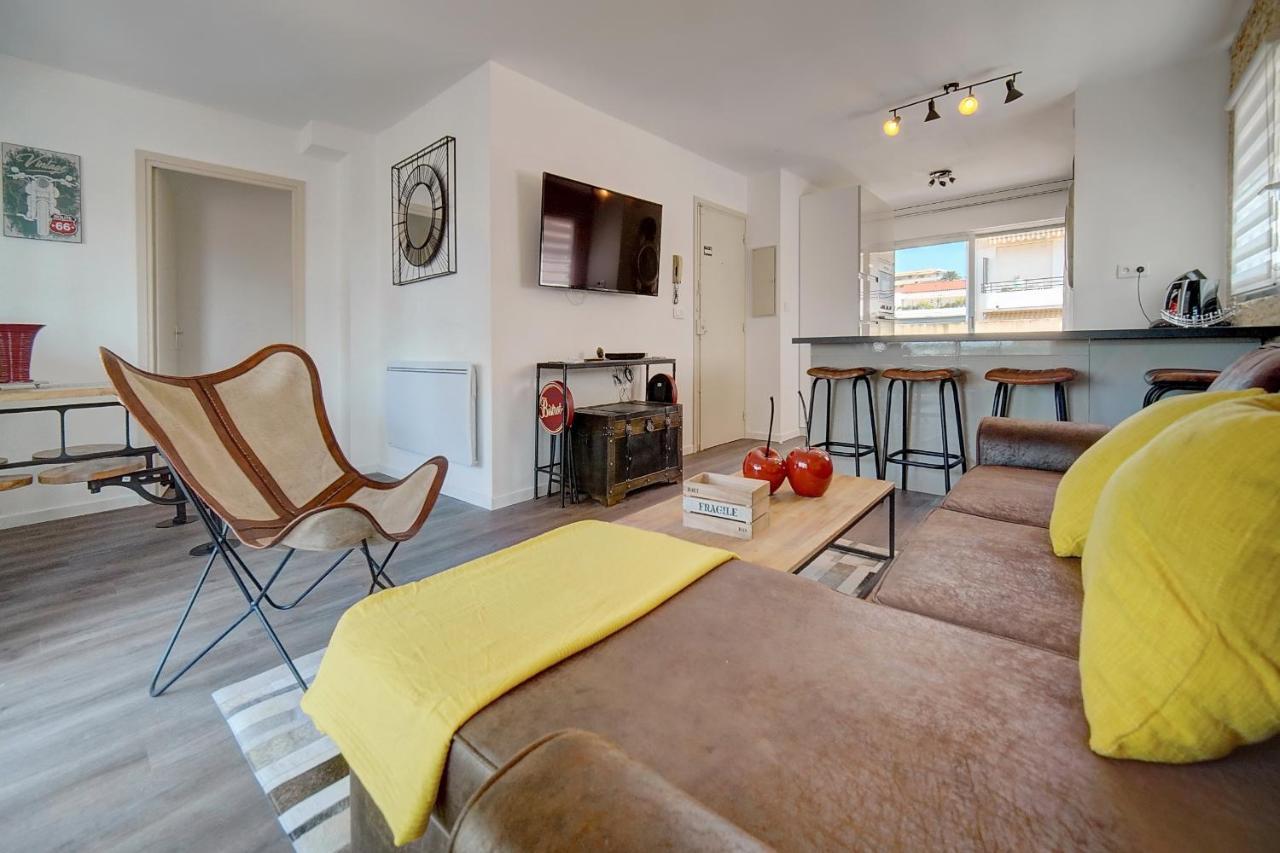 Immogroom - Renovated -Parking - Ac - Terraces Cannes Buitenkant foto