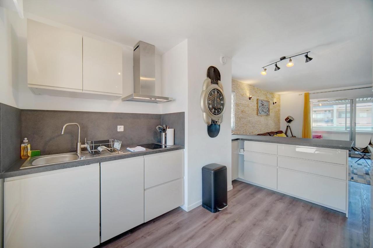 Immogroom - Renovated -Parking - Ac - Terraces Cannes Buitenkant foto